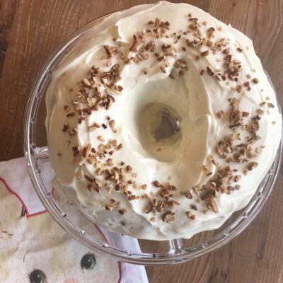 Made from Scratch Carrot Cake with Cream Cheese Frosting