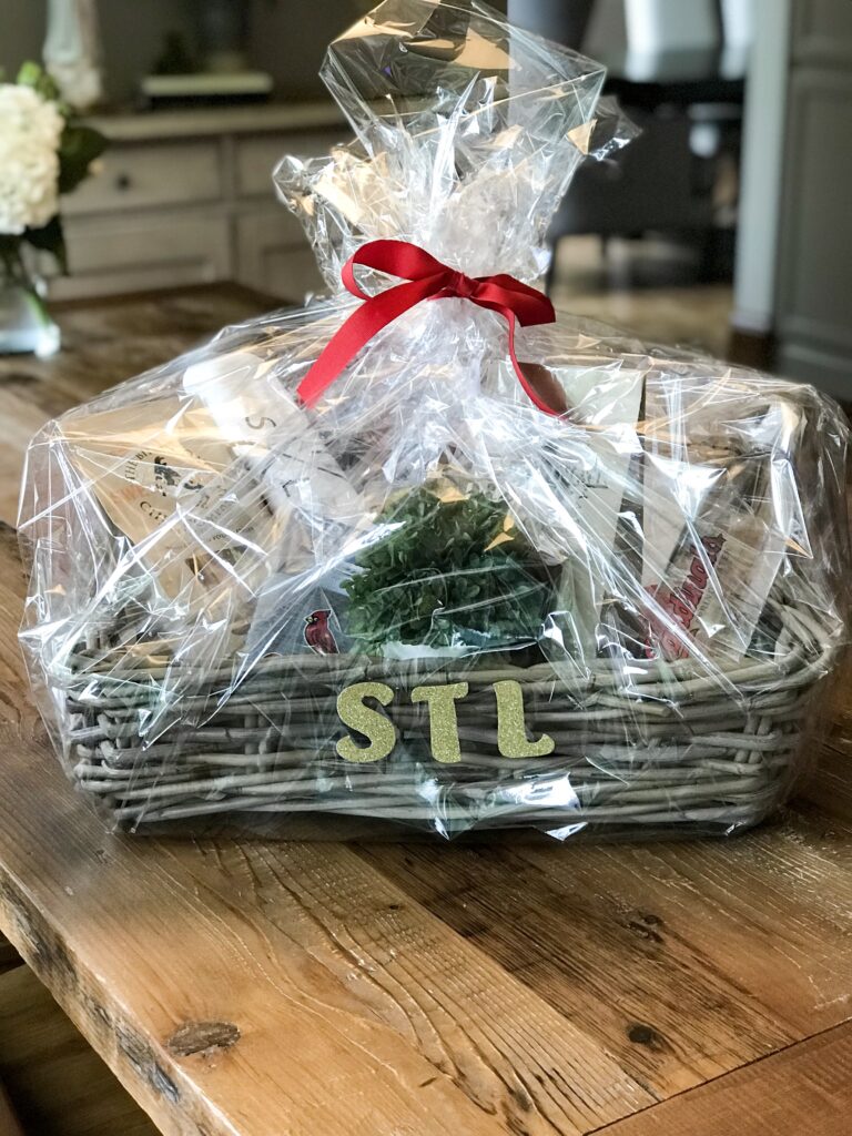 DIY Housewarming Gift Basket Stickers and Stilettos