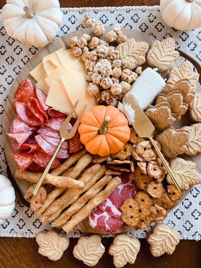 Fall Charcuterie Board on a Budget - Stickers and Stilettos
