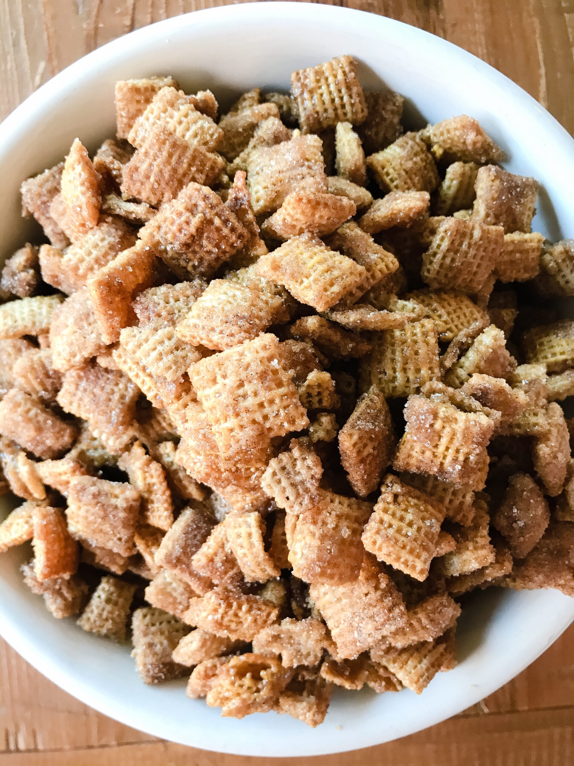 Caramel Churro Chex Mix - Stickers and Stilettos