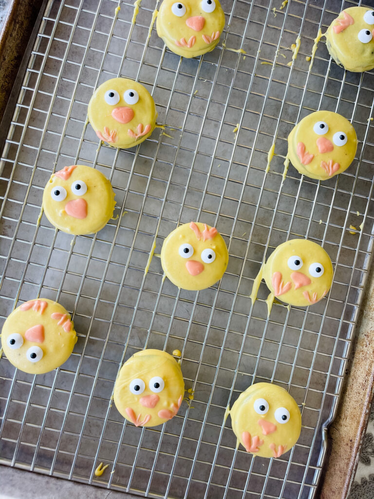 Chick and Duck Dipped Oreos