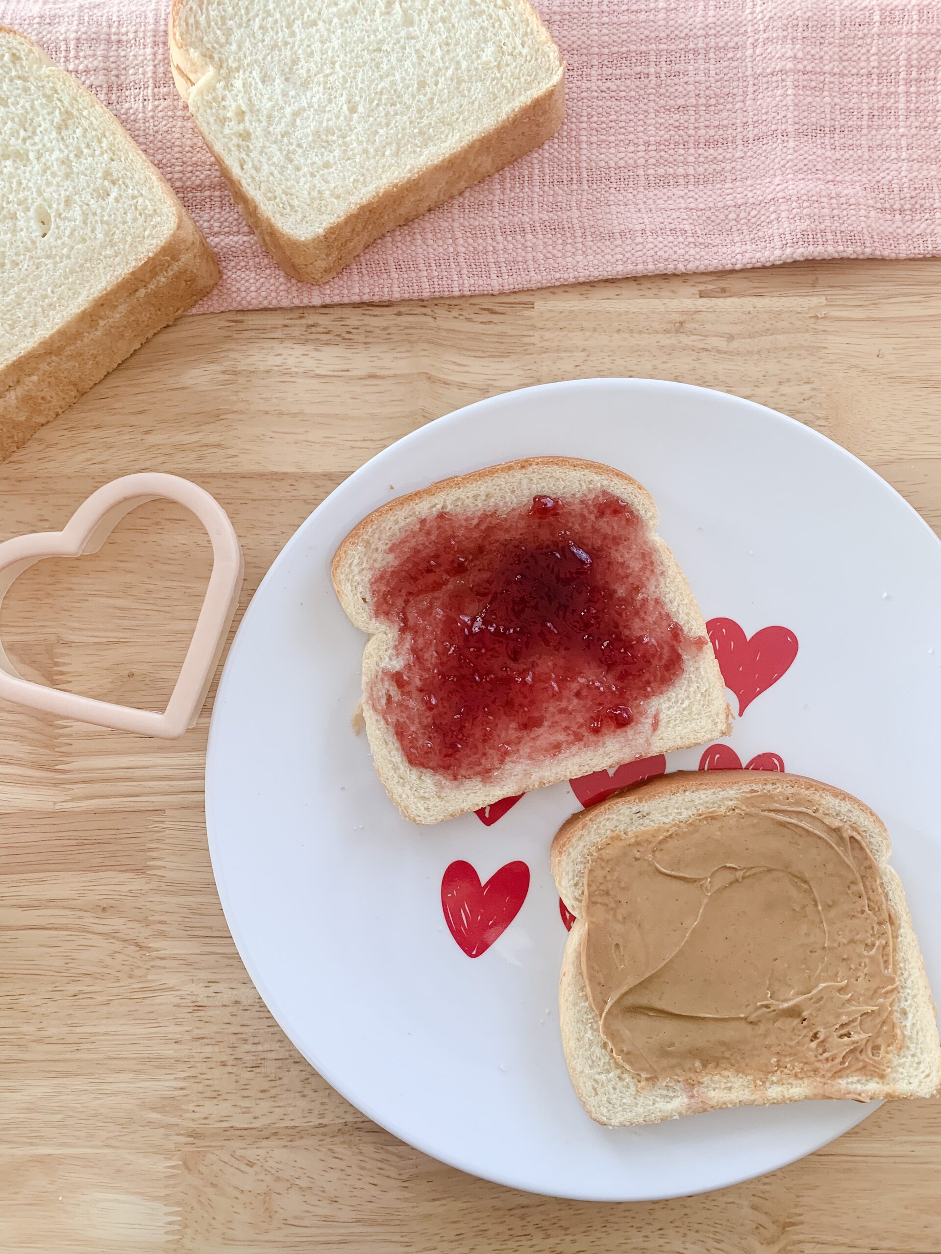 Valentine's Peanut Butter and Jelly