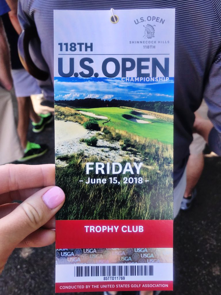 118th US Open ticket 