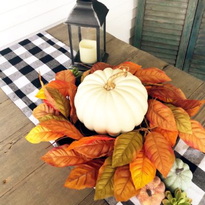 Fall Inspiration:  Front Porch Decor