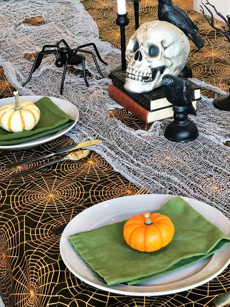 Halloween Themed Dinner - Stickers and Stilettos