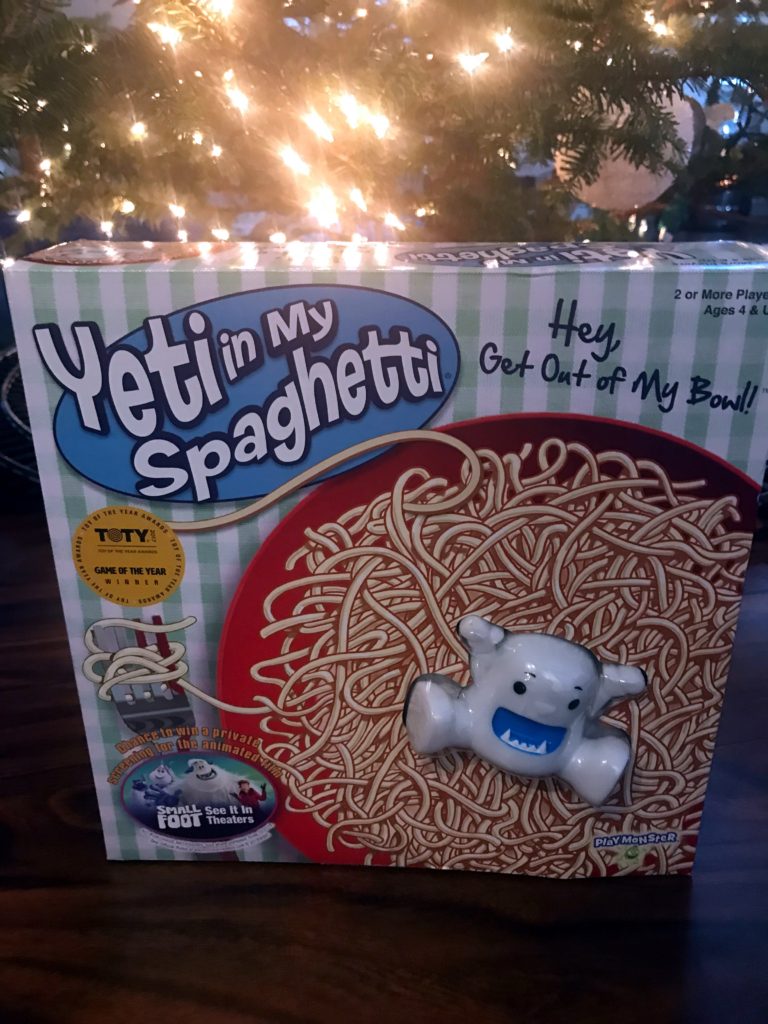 yeti in my spaghetti game