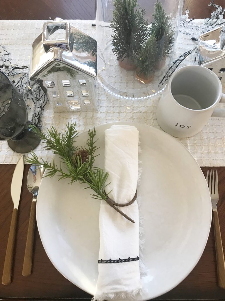 rustic table setting