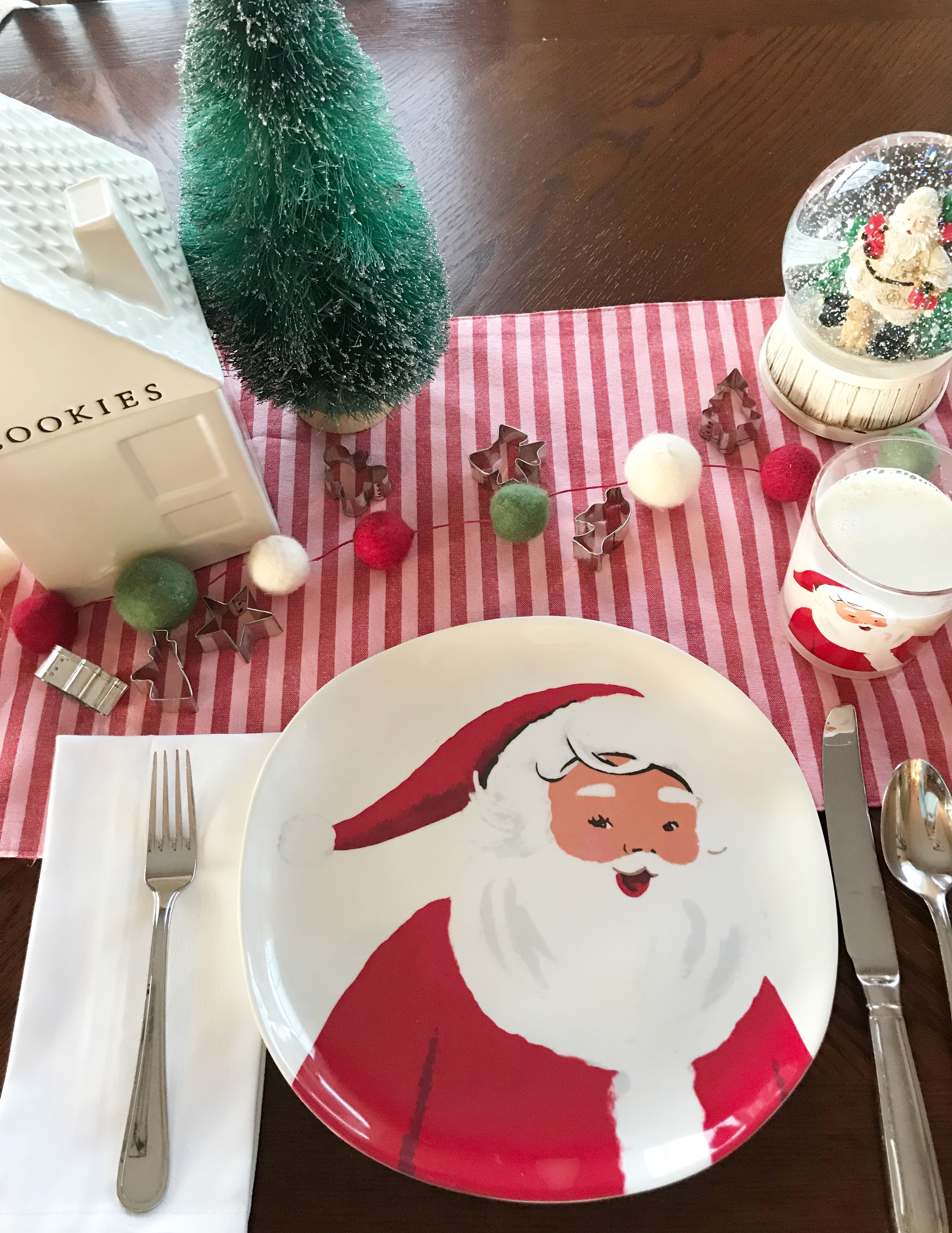 Santa tablescape 