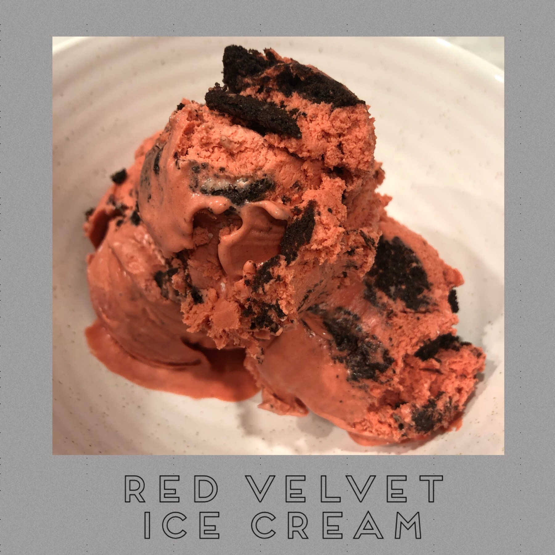 Red Velvet Ice Cream