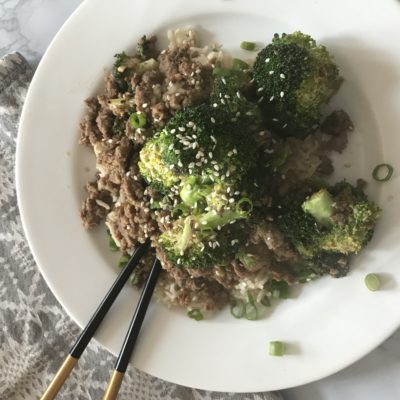 Teriyaki Turkey & Broccoli