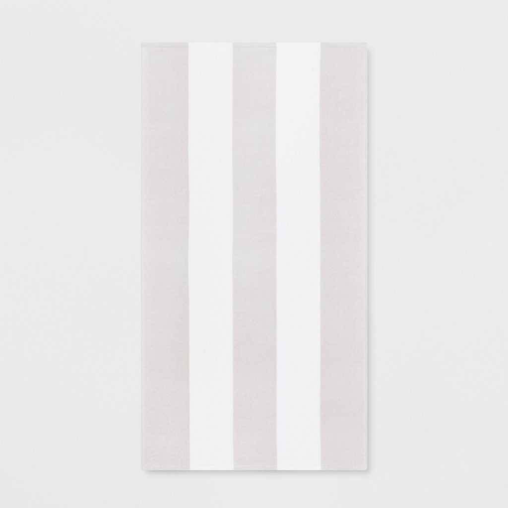 beach towel striped