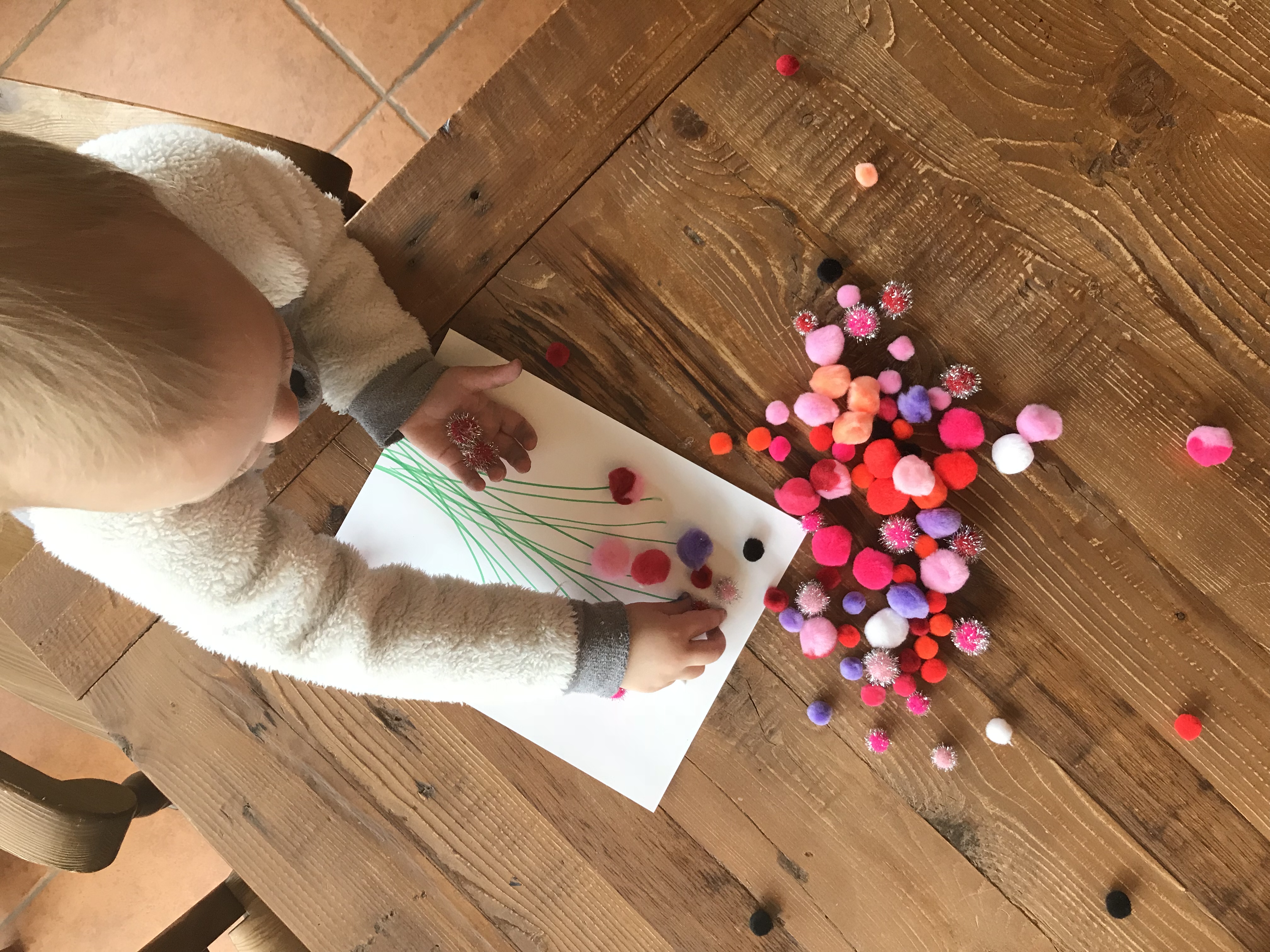 Toddler and Baby Valentine Crafts