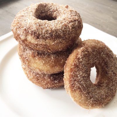 Cinnamon Sugar Baked Donuts