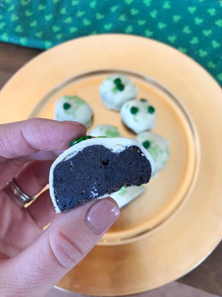 Mint Oreo Balls