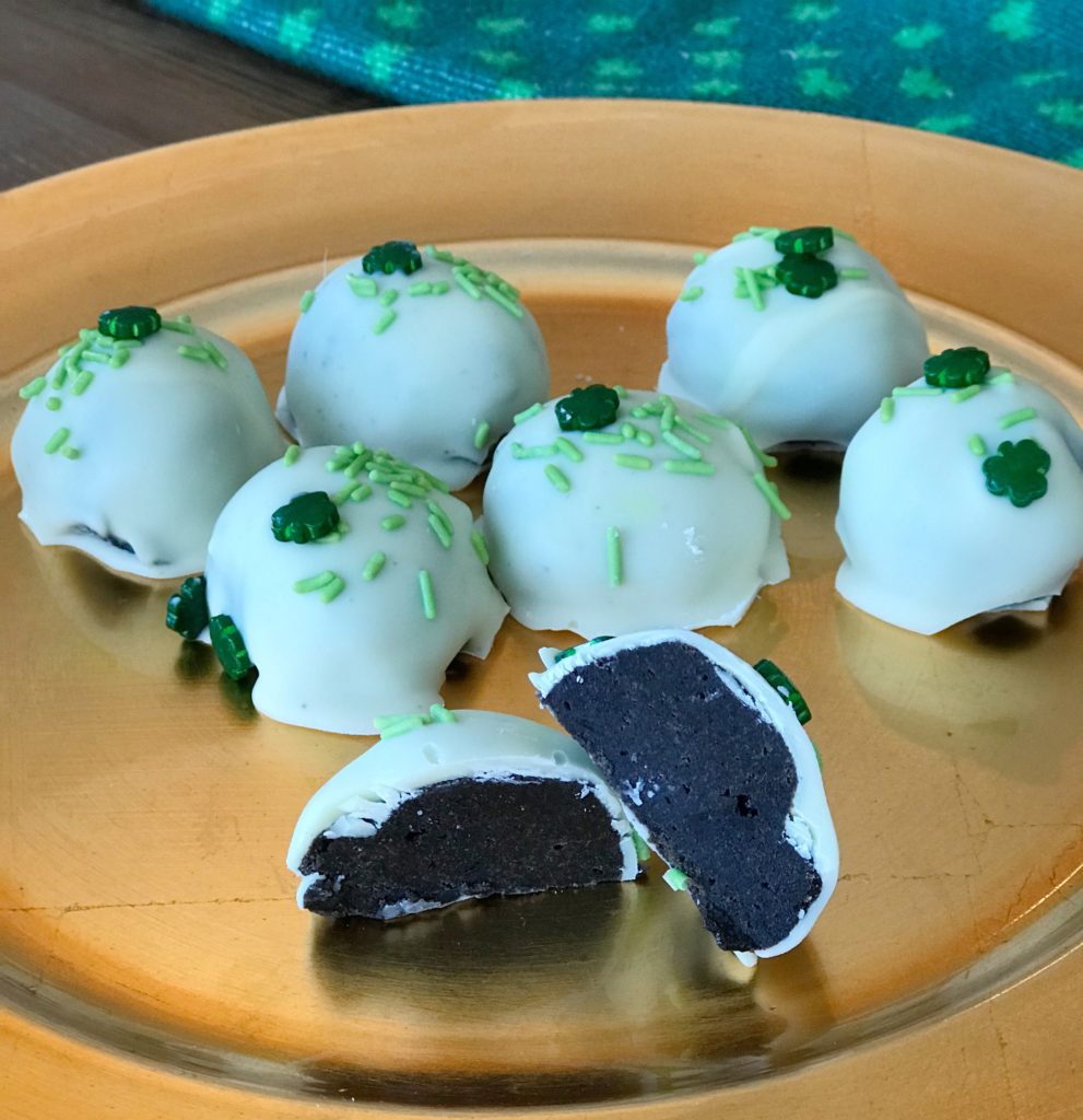 Mint Oreo Balls