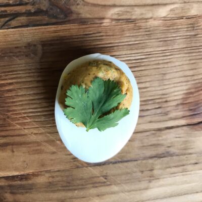 Chipotle Deviled Eggs