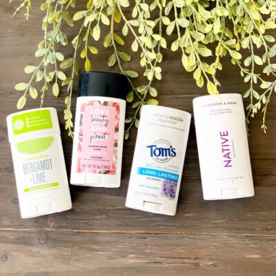 The Best Natural Deodorant:  A Review of My Favorite