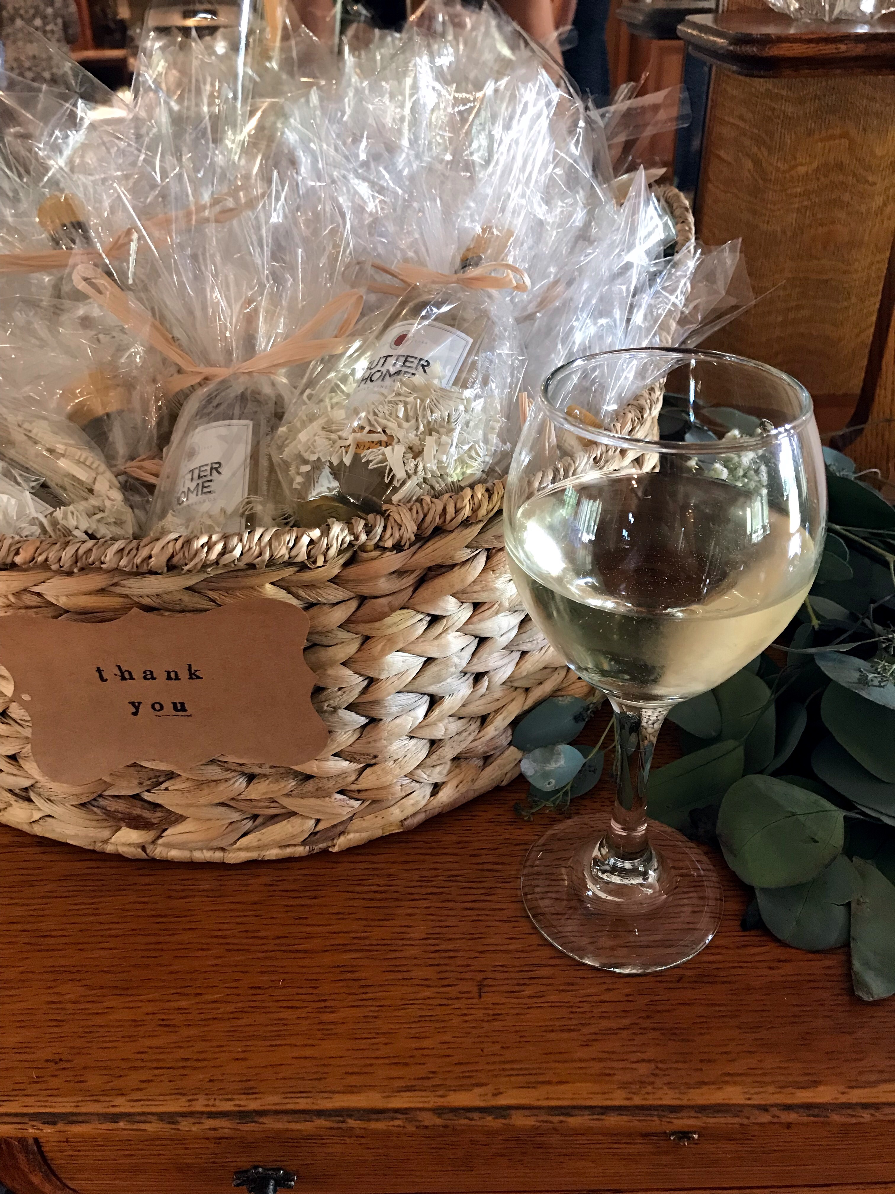 wine themed party favor