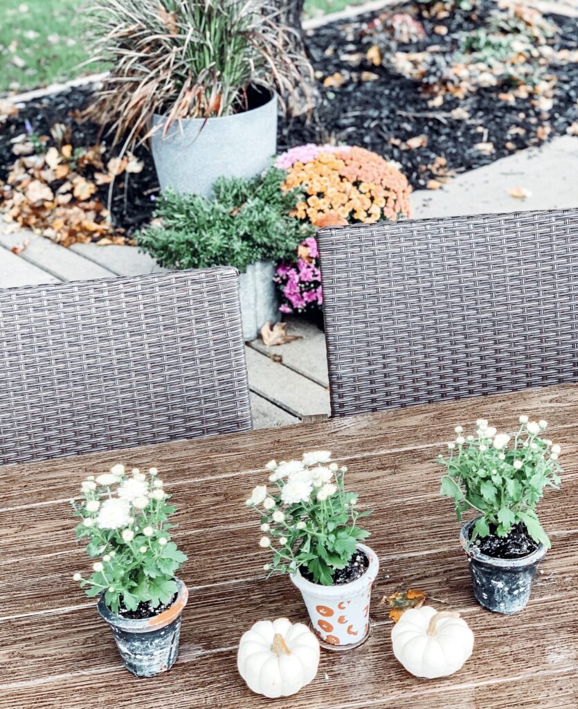 outdoor fall decor