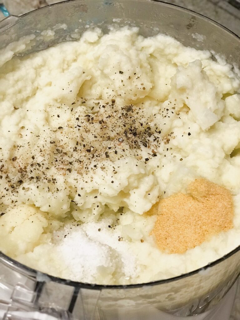 easy cauliflower mash