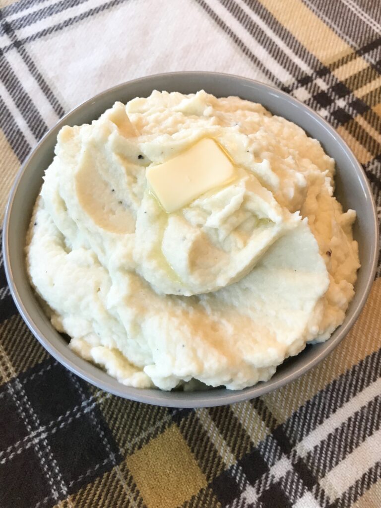 easy cauliflower mash