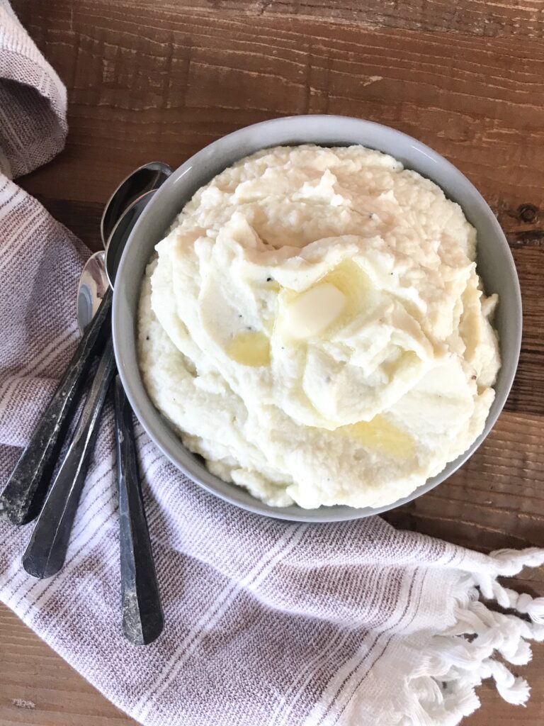 easy cauliflower mash