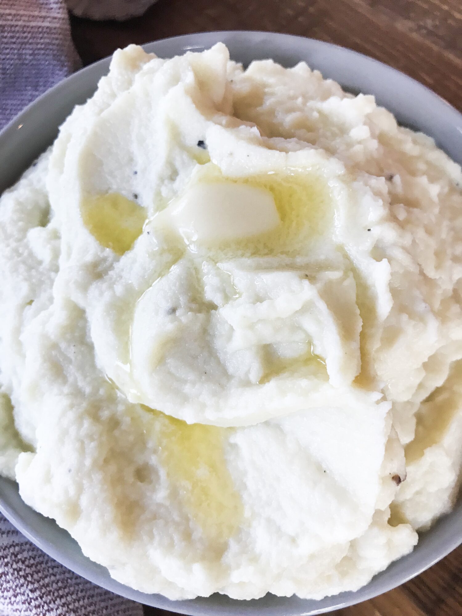 easy cauliflower mash