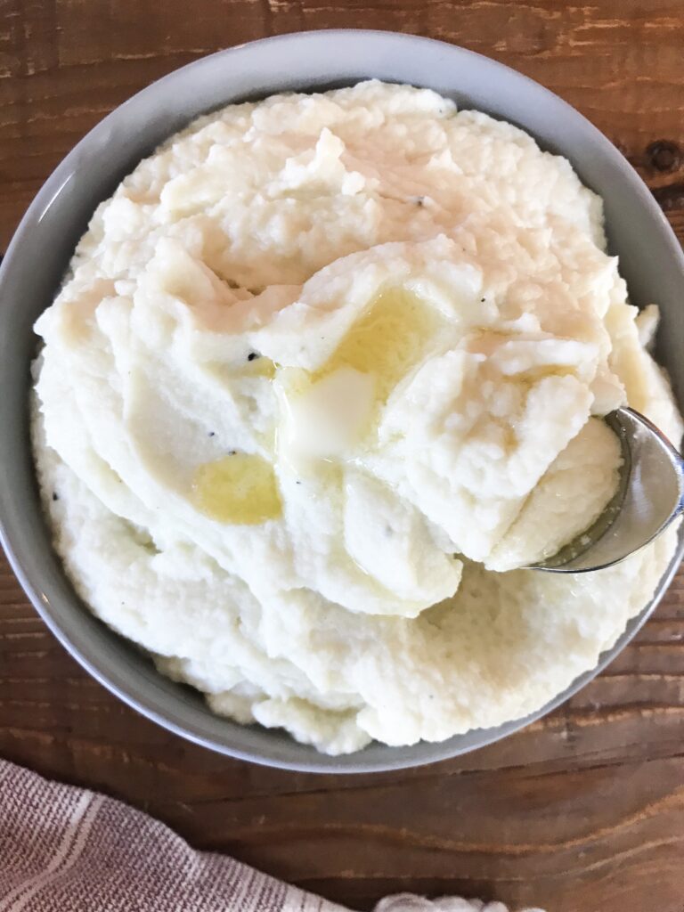 easy cauliflower mash