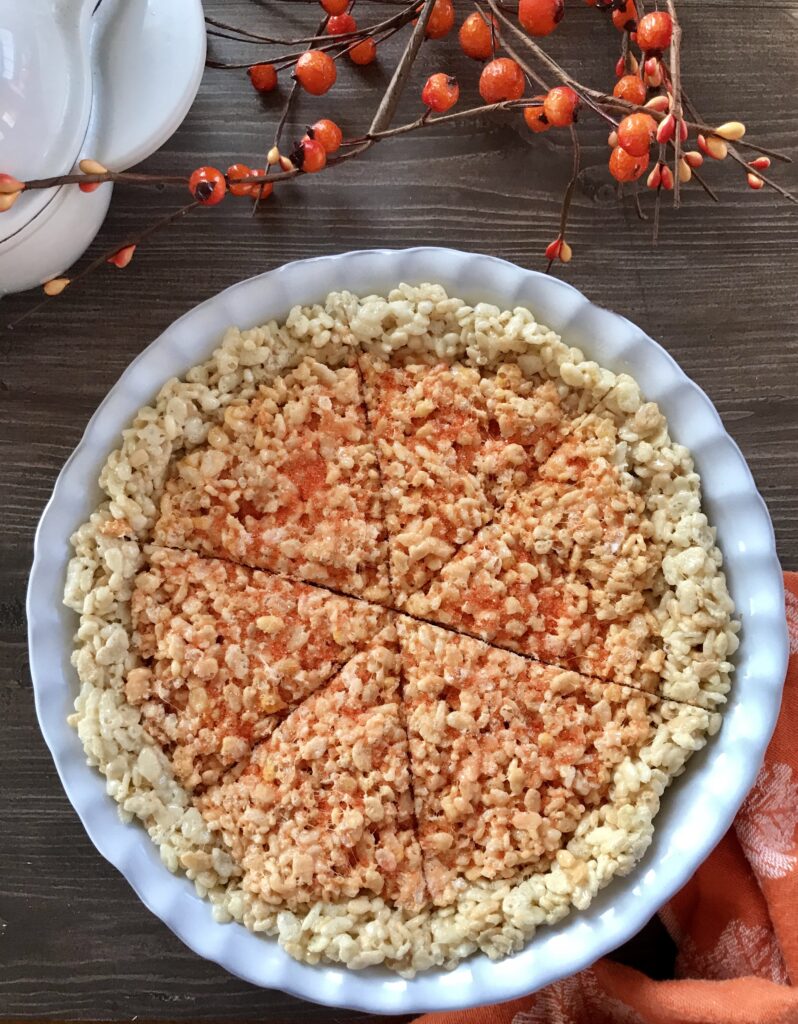 Rice Kripsie Treat Pumpkin Pie