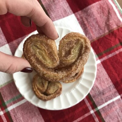 Easy Cinnamon and Sugar Palmiers