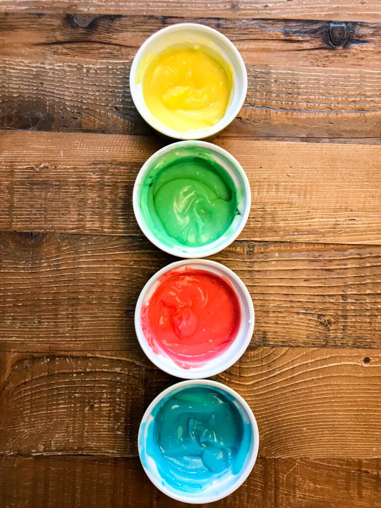 Edible Finger Paint