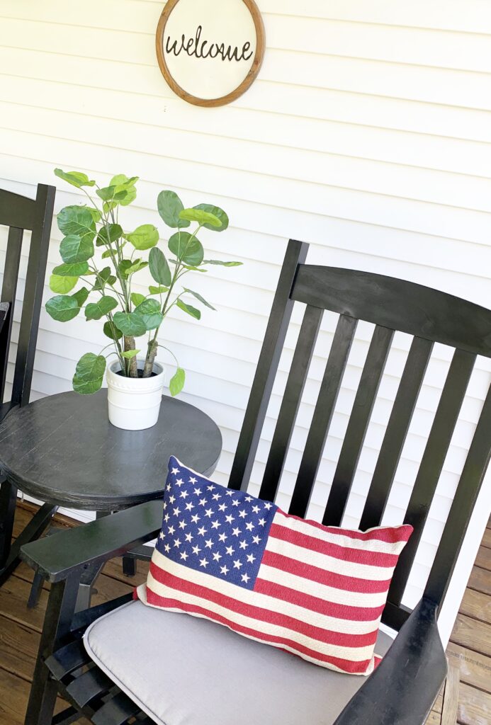 flag pillow