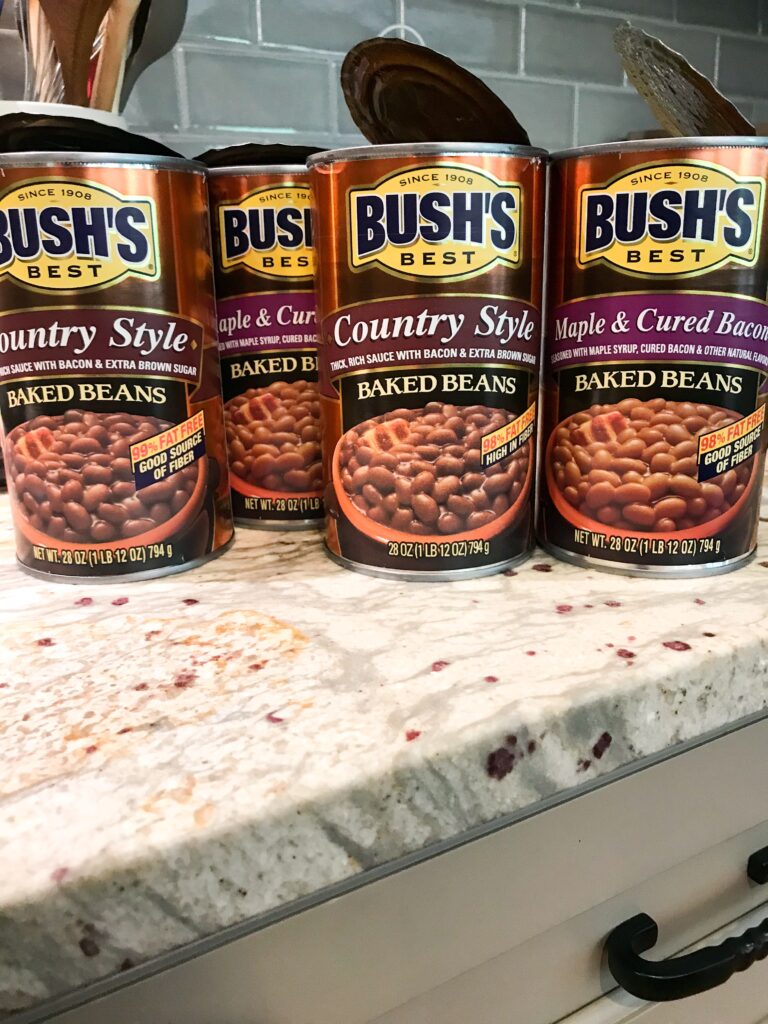 Cans of Baked Beans