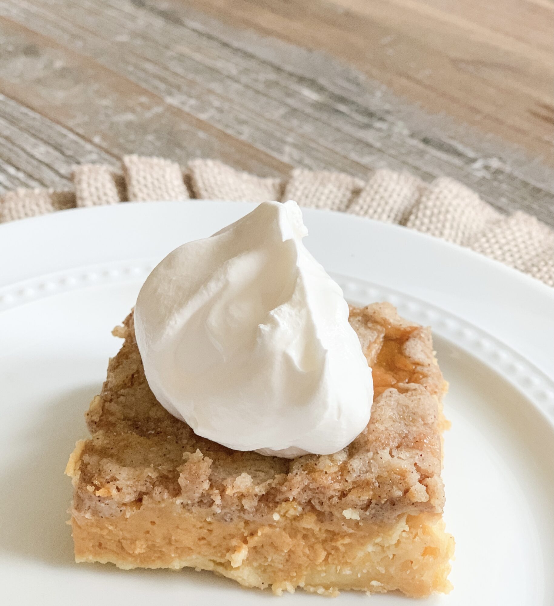 pumpkin pie dessert bars