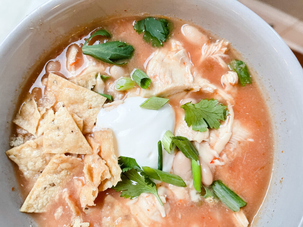 Slow Cooker White Chicken Chili