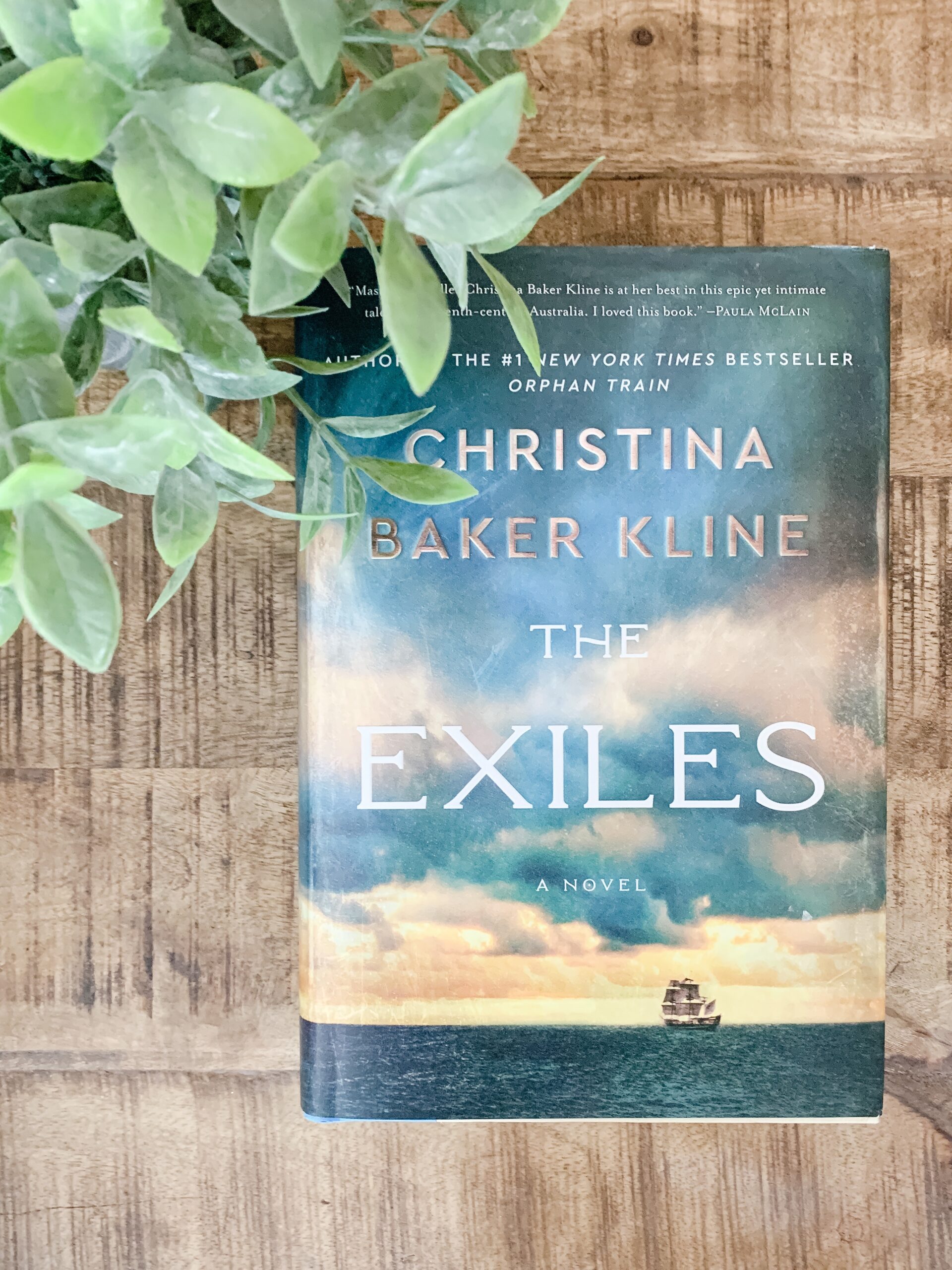 image of the novel The Exiles by Christina Baker Kline