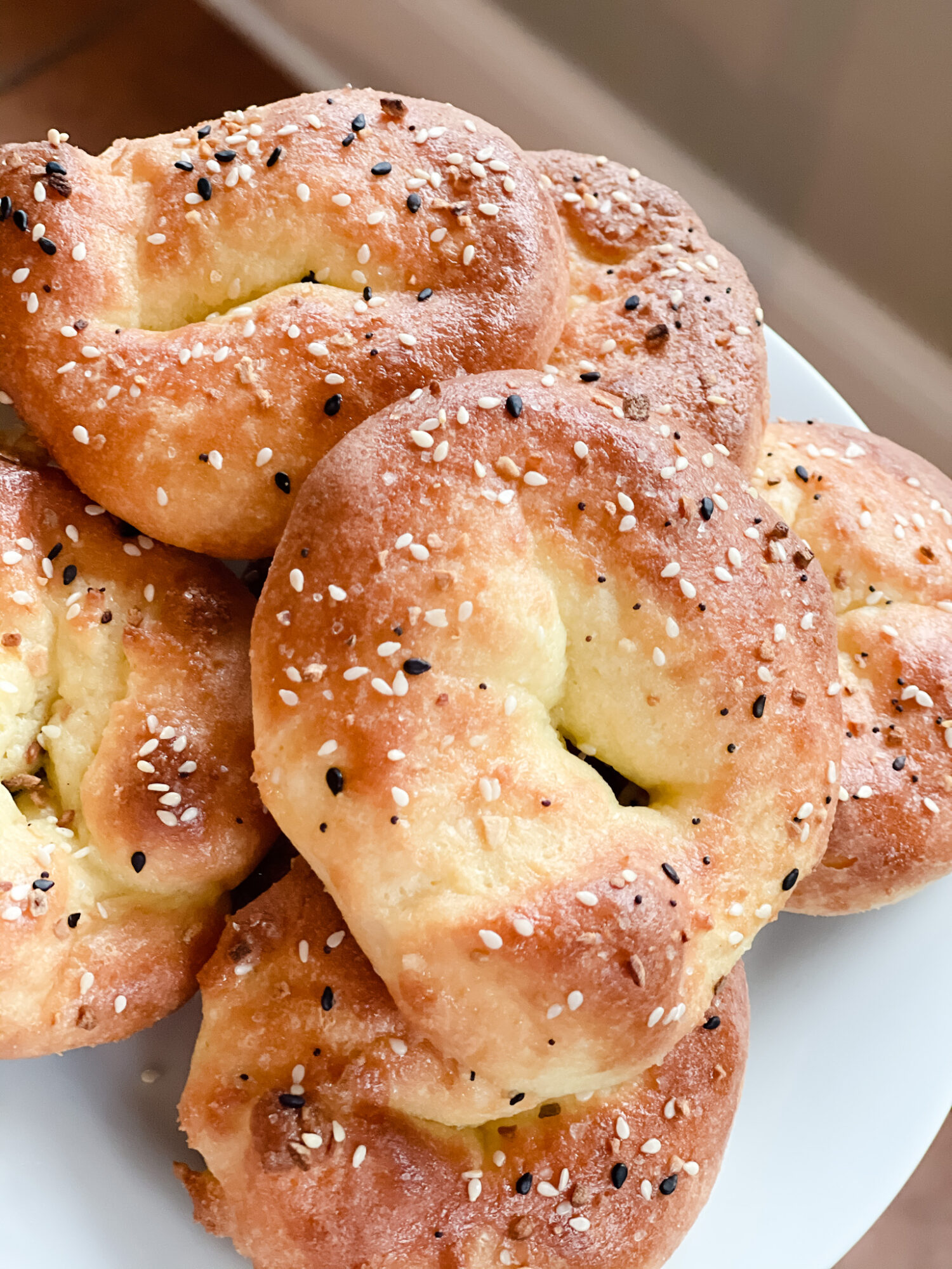 homemade low carb bagels