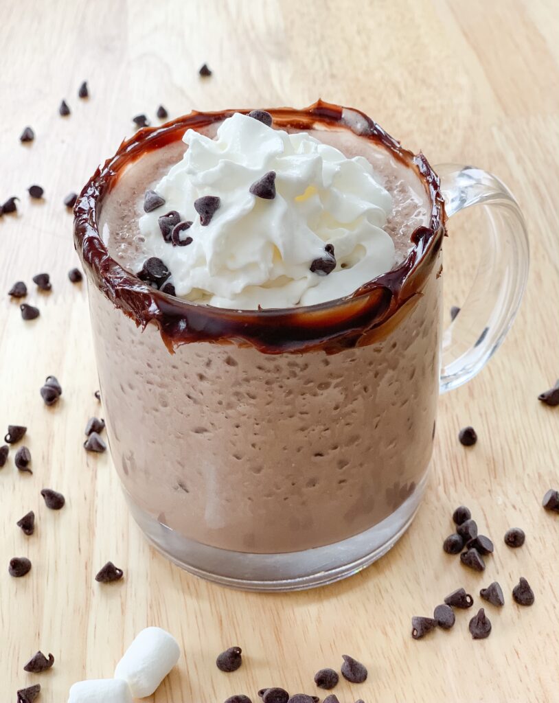 frozen hot chocolate