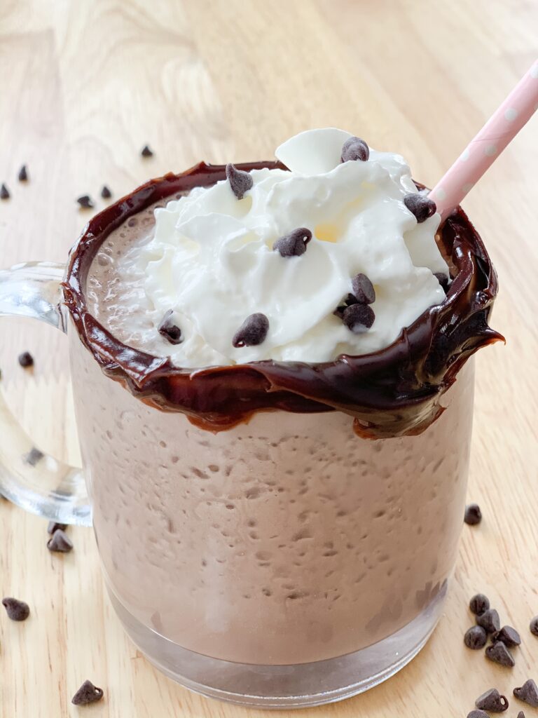 frozen hot chocolate