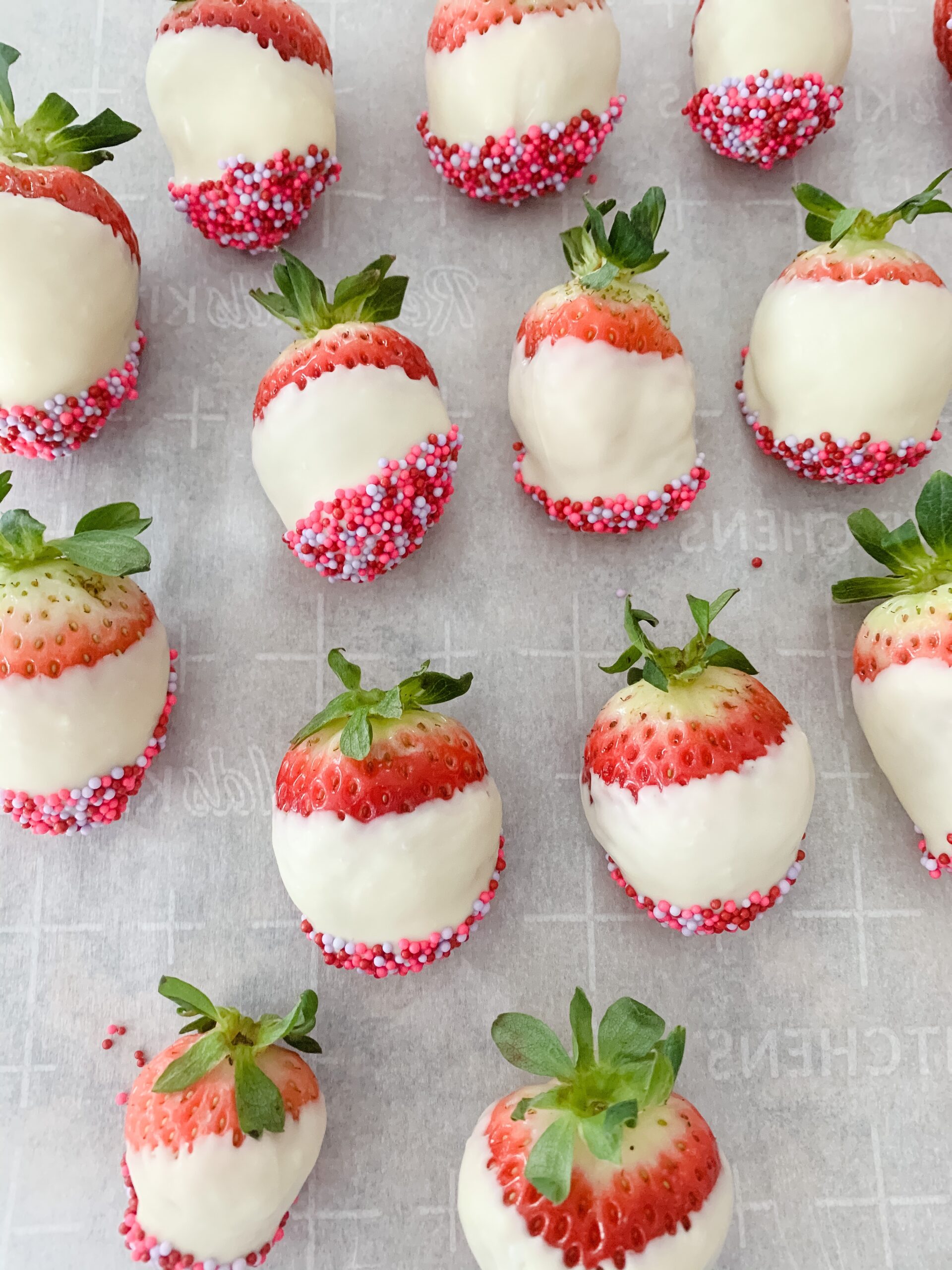 valentines covered strawberries