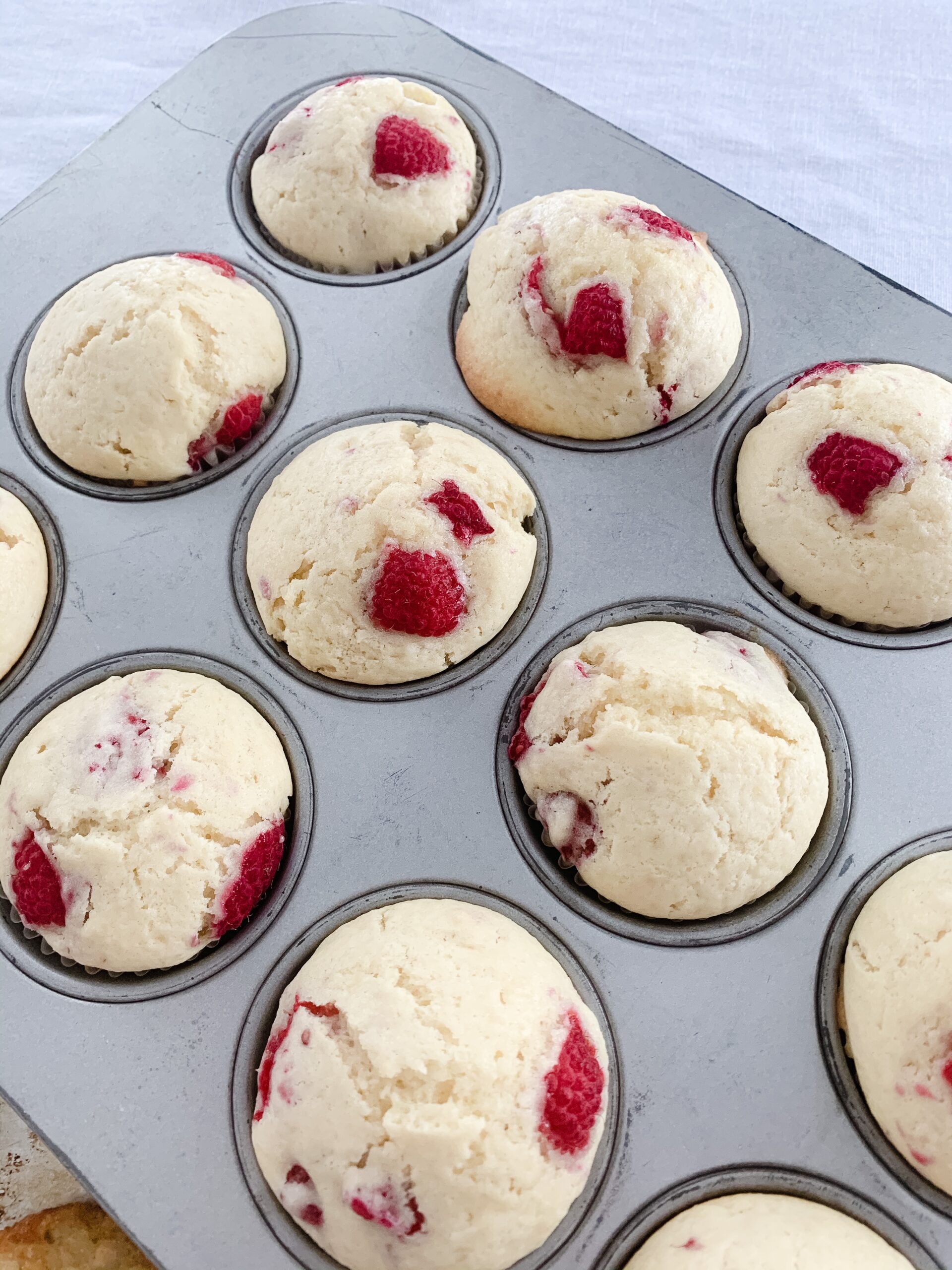 raspberry muffins