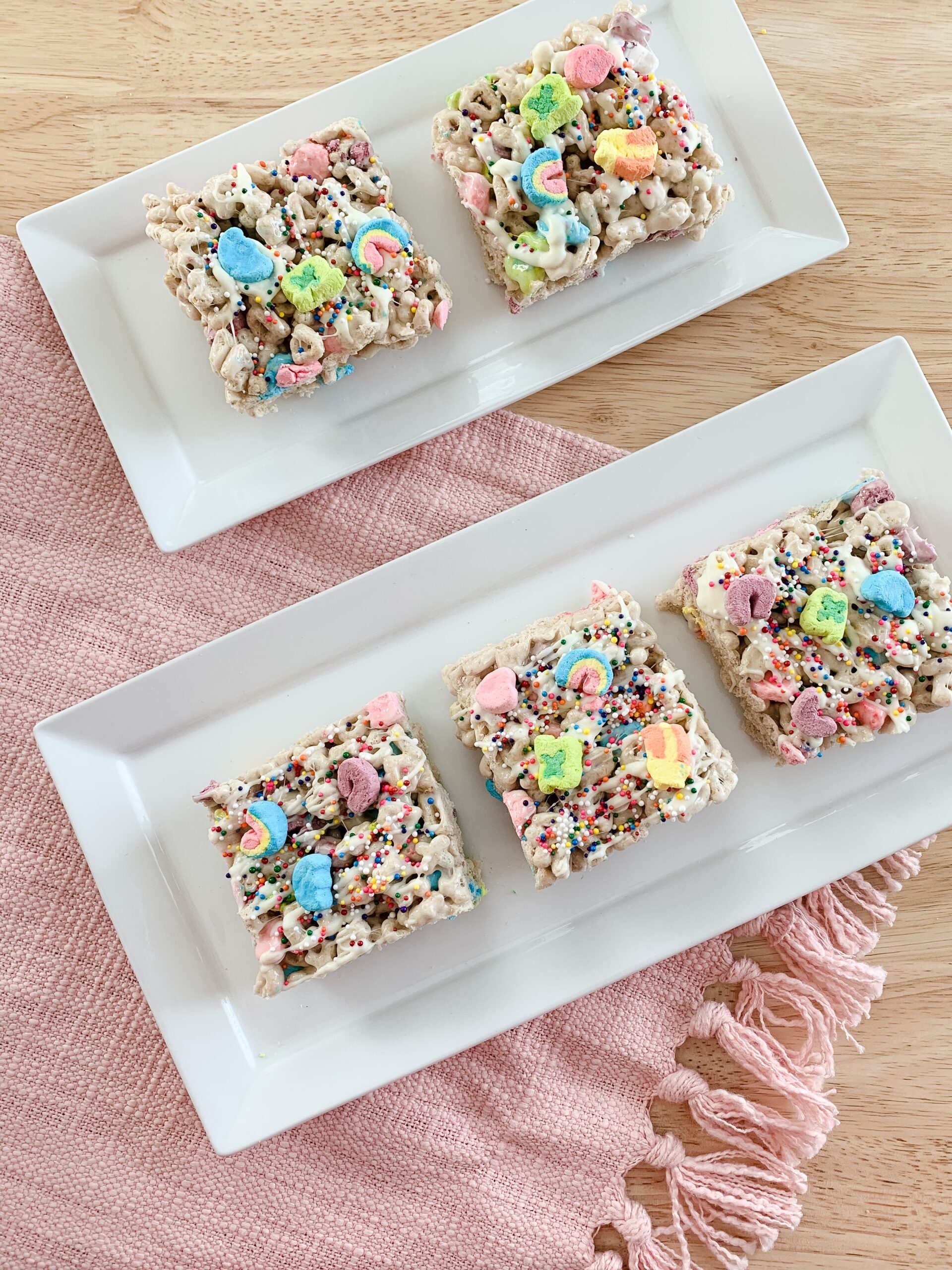 Rainbow Lucky Charms Treats