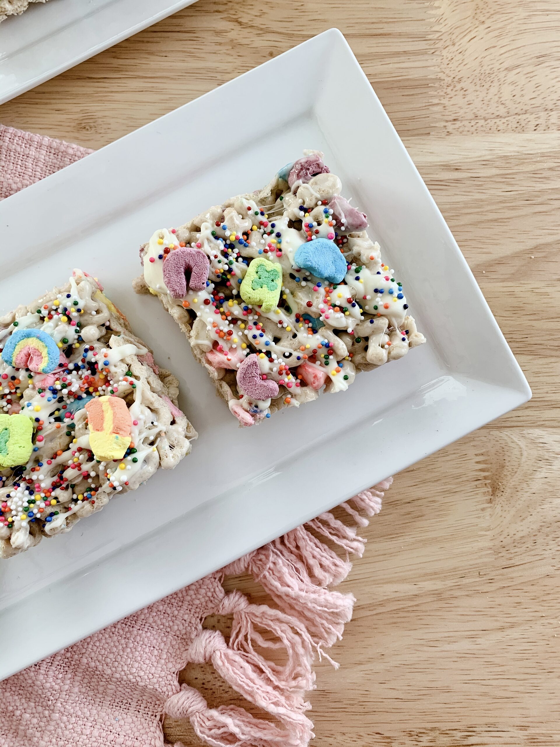 Rainbow Lucky Charms Treats