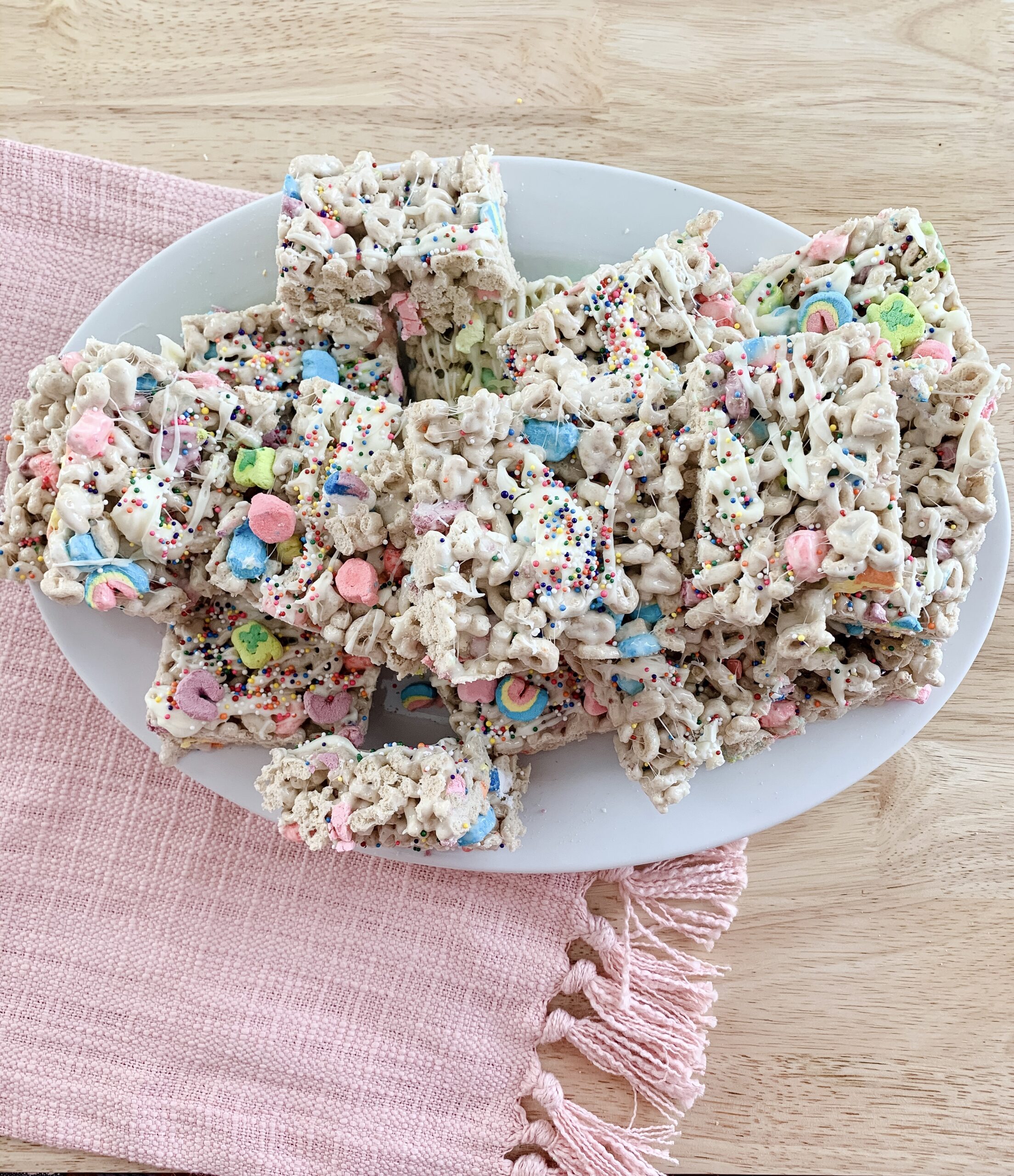 Lucky Charms Rice Krispie Treats