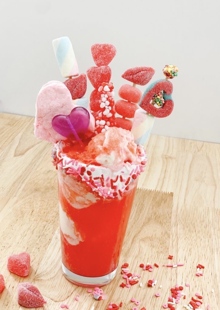 Valentine's Day float