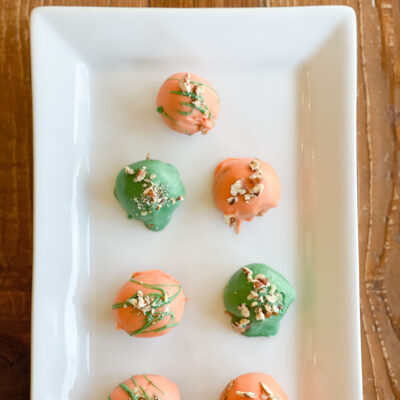 Easy Carrot Cake Oreo Balls