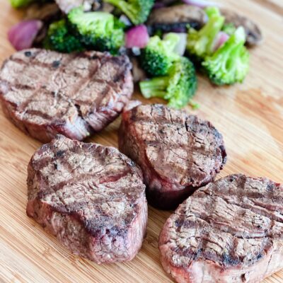 Perfectly Grilled Filet Mignon