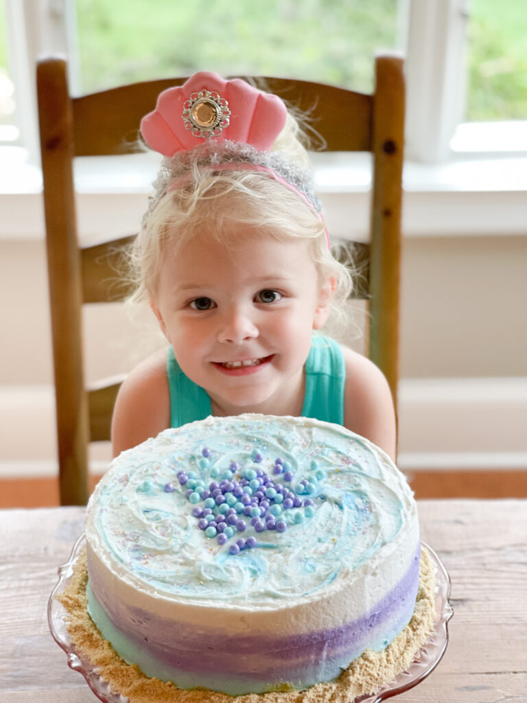 Mermaid Ombre Cake