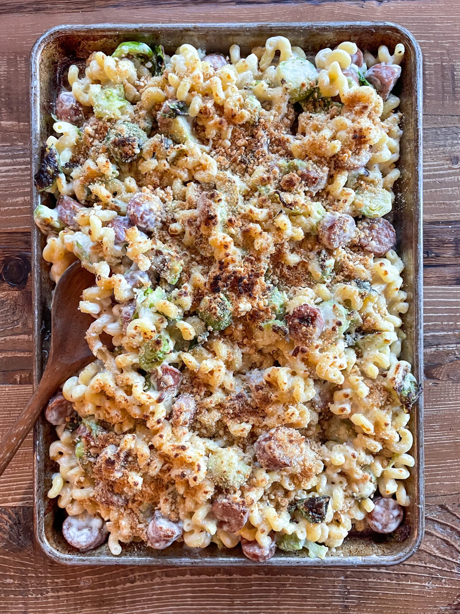 Sheet Pan Macaroni and Cheese